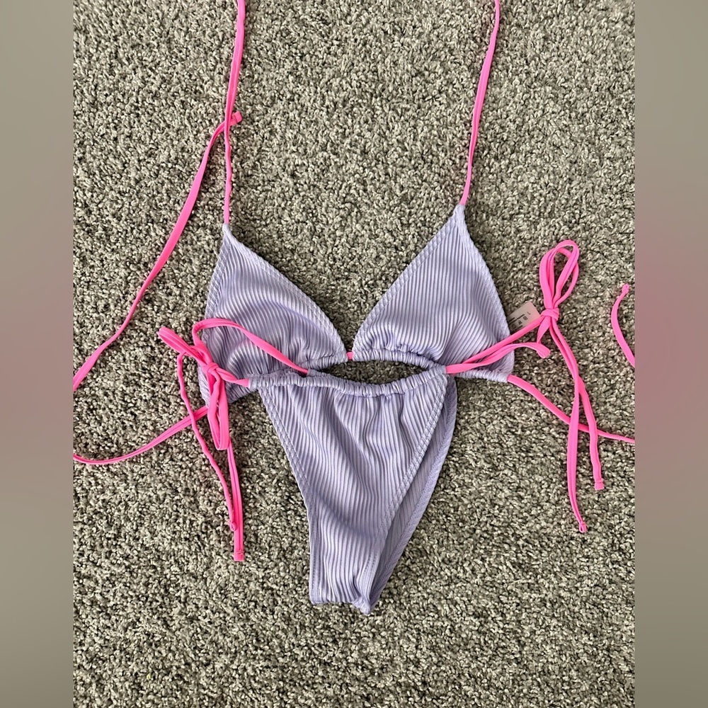 Purple pink bikini!
